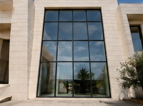 Six-metre curtain wall